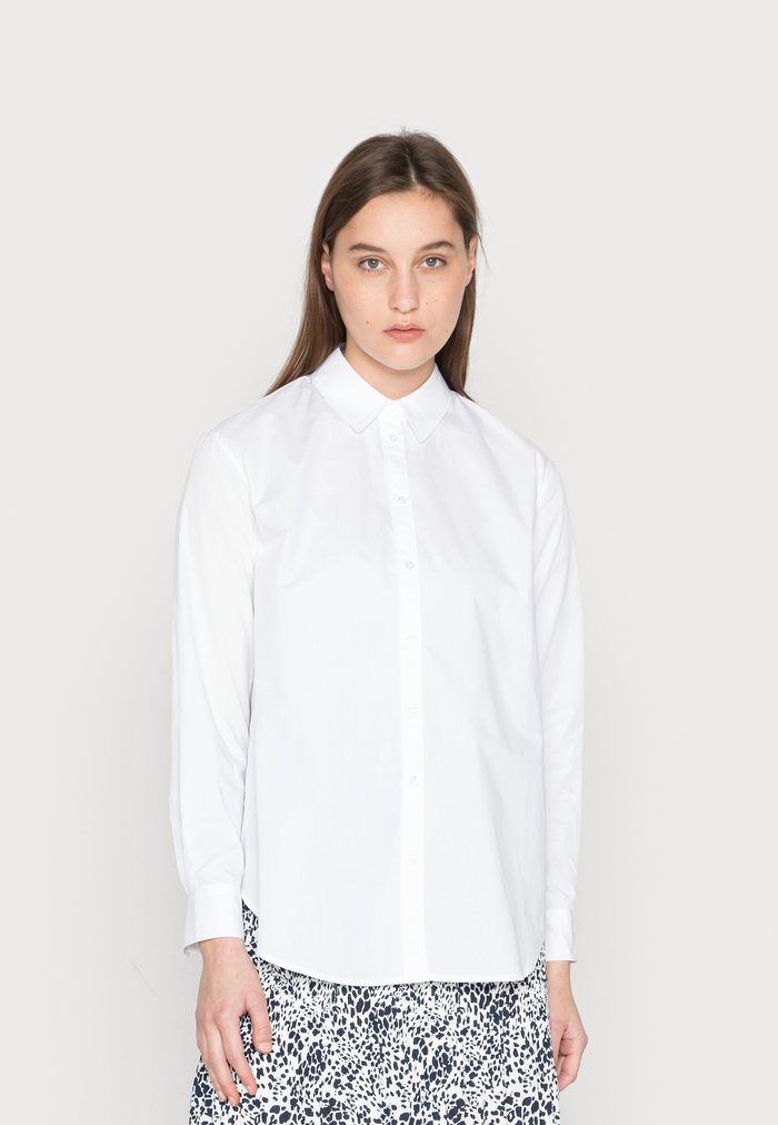 Chemisier Anna Field Button down Blanche Femme | CLD-4755712